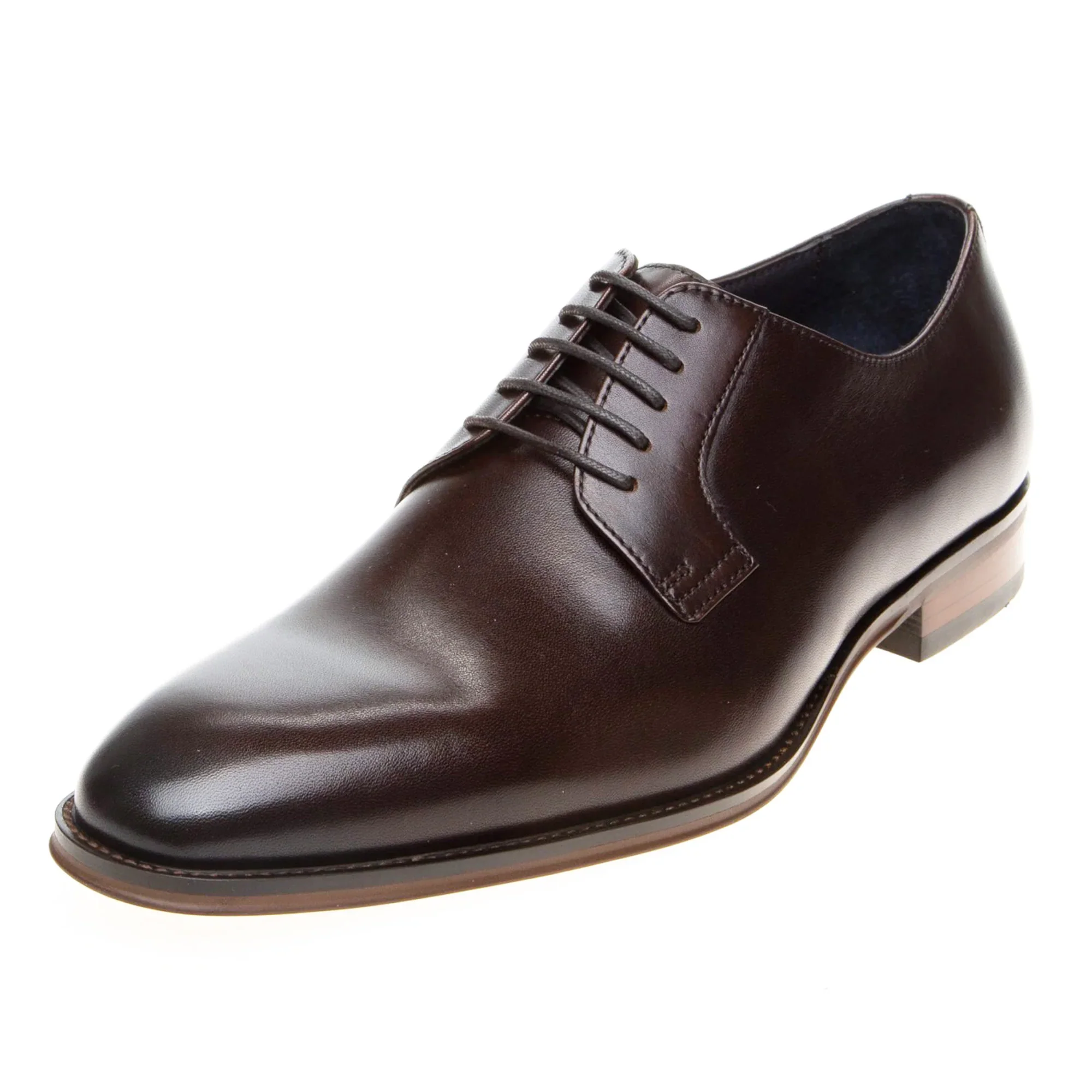 John White Mumford Brown Derby Shoes - Image 3